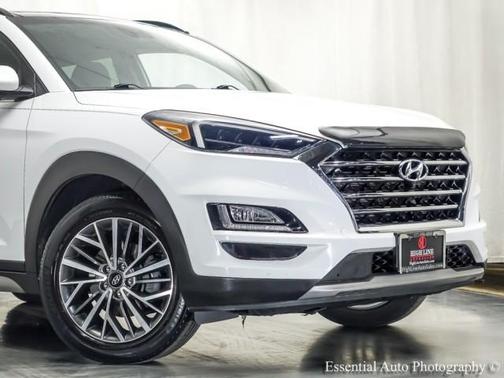 Cream White 2020 Hyundai TUCSON Ultimate