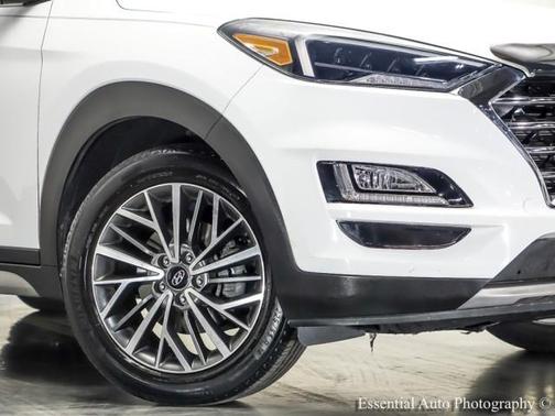 Cream White 2020 Hyundai TUCSON Ultimate
