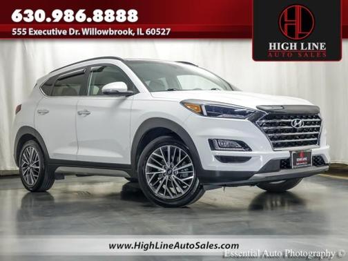 Cream White 2020 Hyundai TUCSON Ultimate