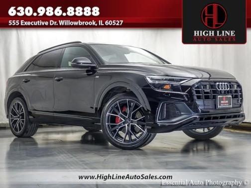 Night Black 2020 Audi Q8 55 Premium Plus