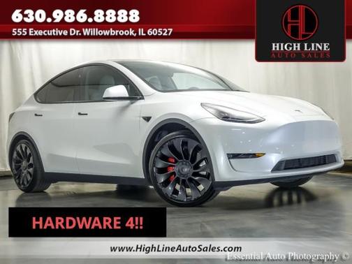 Pearl White Multi 2023 Tesla Model Y Performance