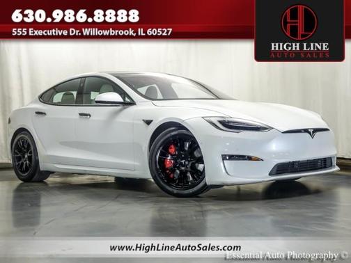 Pearl White Multi 2022 Tesla Model S Base