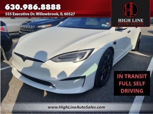 Pearl White Multi 2022 Tesla Model S Base