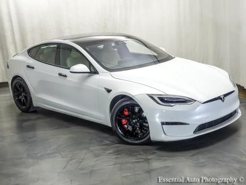 Pearl White Multi 2022 Tesla Model S Base