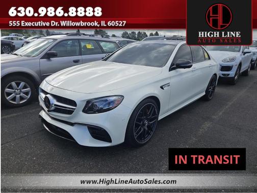 designo Diamond White 2018 Mercedes-Benz AMG E 63 S 4MATIC