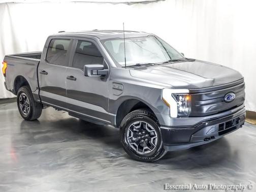 Carbonized Gray Metallic 2023 Ford F-150 Lightning Pro