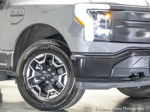 Carbonized Gray Metallic 2023 Ford F-150 Lightning Pro