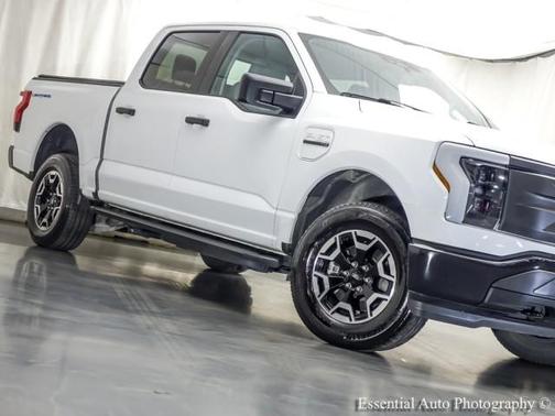 Oxford White 2023 Ford F-150 Lightning Pro