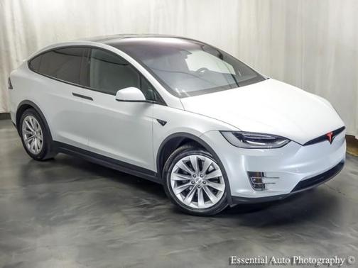 Pearl White Multi 2019 Tesla Model X Long Range