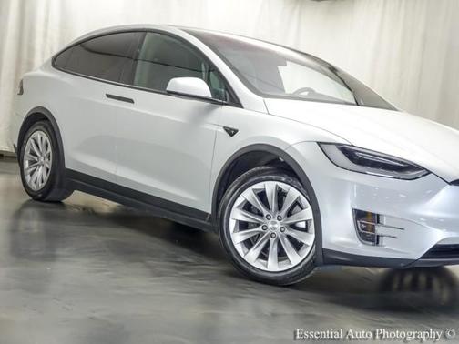 Pearl White Multi 2019 Tesla Model X Long Range