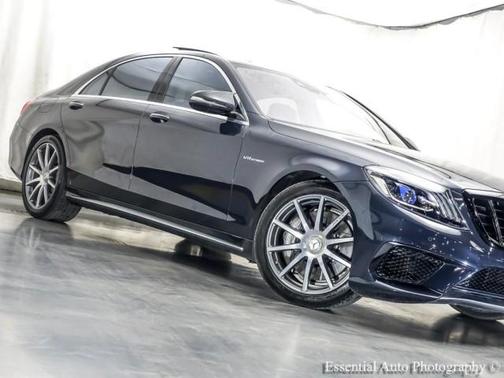 Blue 2016 Mercedes-Benz AMG S AMG S 63 4MATIC