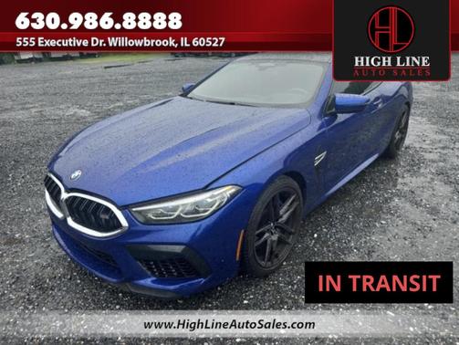 Bay Blue 2020 BMW M8