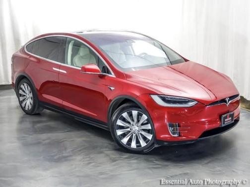 Red Multi 2019 Tesla Model X Long Range