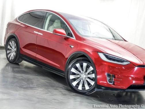Red Multi 2019 Tesla Model X Long Range