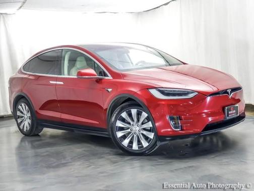 Red Multi 2019 Tesla Model X Long Range