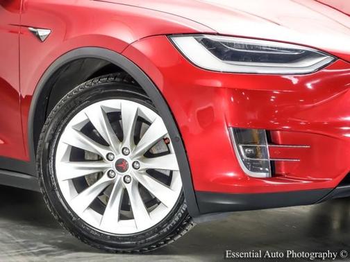 Red Multi 2020 Tesla Model X Long Range Plus