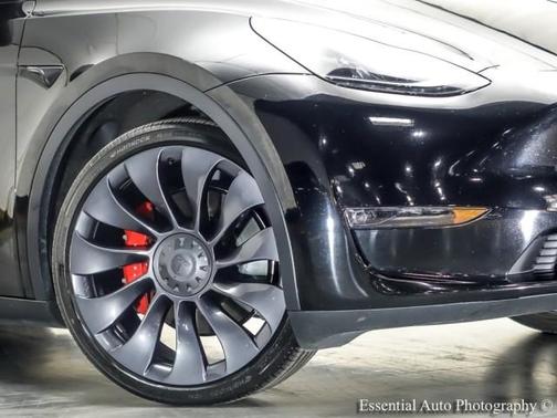 Black 2024 Tesla Model Y Performance