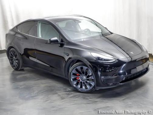 Black 2024 Tesla Model Y Performance