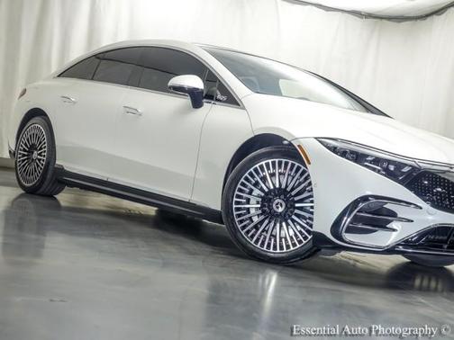 Polar White 2023 Mercedes-Benz EQS 450 Base 4MATIC
