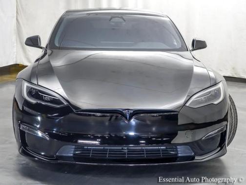 Black 2023 Tesla Model S HW4