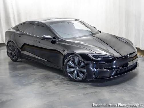 Black 2023 Tesla Model S HW4