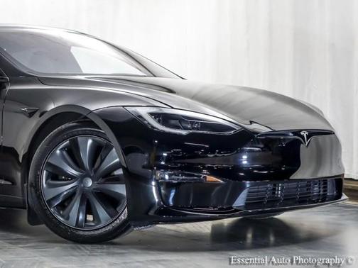 Black 2023 Tesla Model S HW4