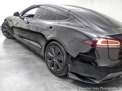 Black 2023 Tesla Model S HW4