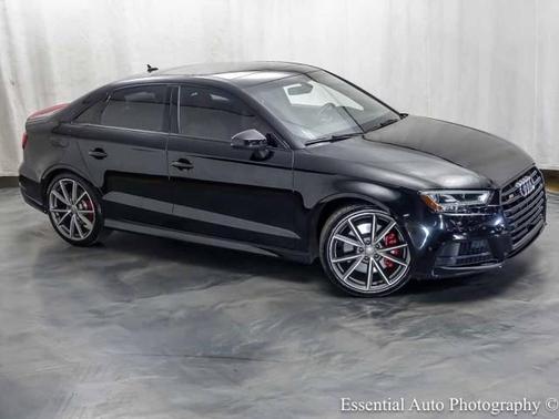 Mythos Black Metallic 2018 Audi S3 2.0T Premium Plus