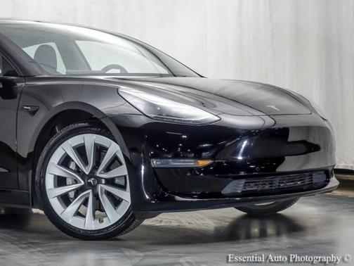 Black 2022 Tesla Model 3 Long Range