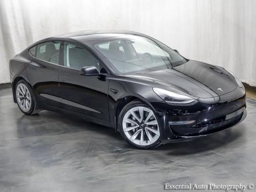 Black 2022 Tesla Model 3 Long Range