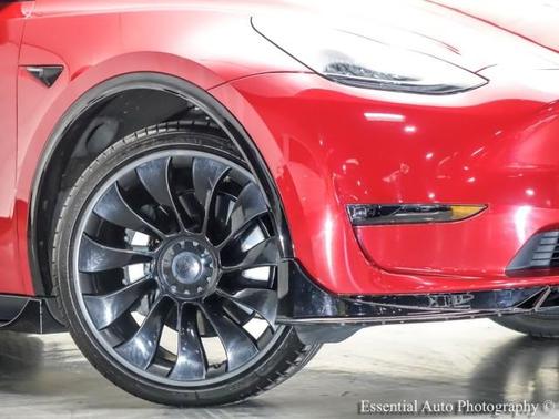 Red Multi 2021 Tesla Model Y Long Range