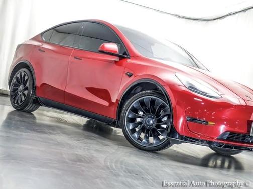 Red Multi 2021 Tesla Model Y Long Range