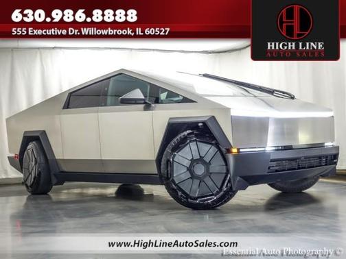Stainless Steel 2024 Tesla Cybertruck Base
