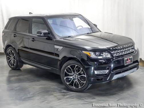 Santorini Black 2017 Land Rover Range Rover Sport 3.0L Supercharged HSE