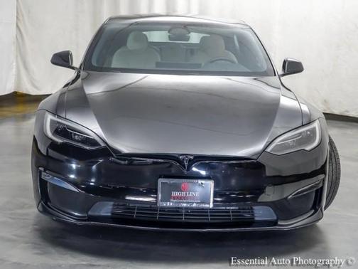 Black 2023 Tesla Model S HW4