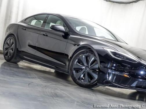 Black 2023 Tesla Model S HW4