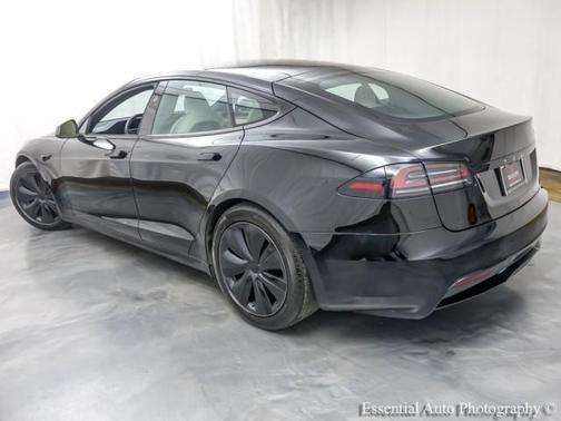 Black 2023 Tesla Model S HW4