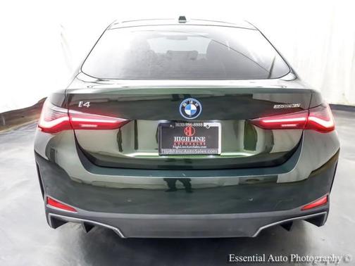 San Remo Green Metallic 2023 BMW i4 Gran Coupe eDrive35