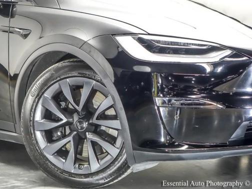 Black 2022 Tesla Model X Plaid