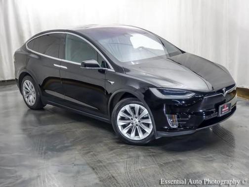 Black 2021 Tesla Model X Long Range Plus