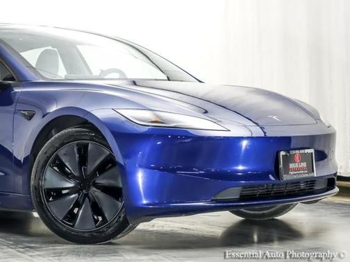 Deep Blue Metallic 2025 Tesla Model 3 Long Range