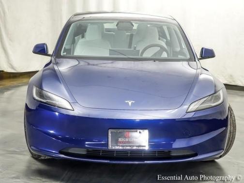 Deep Blue Metallic 2025 Tesla Model 3 Long Range