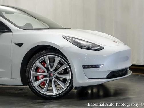 Pearl White Multi 2019 Tesla Model 3 Long Range