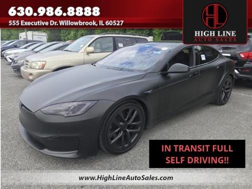 Matte Black 2022 Tesla Model S Base