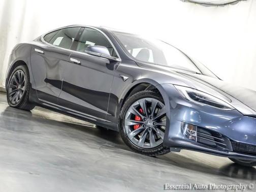 Midnight Silver Metallic 2020 Tesla Model S Performance