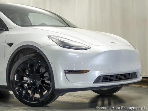 Pearl White Multi 2021 Tesla Model Y Long Range