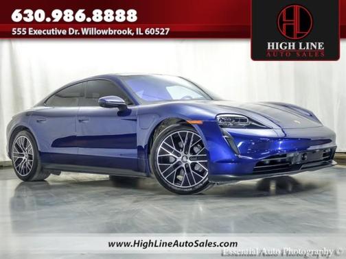 Neptune Blue 2022 Porsche Taycan Base
