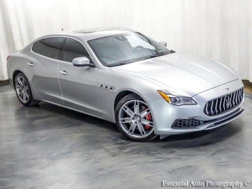 Bianco Alpi Pearlescent 2018 Maserati Quattroporte S Q4 GranLusso