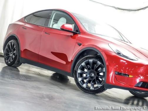 Red Multi 2023 Tesla Model Y Long Range