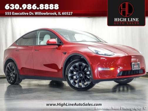 Red Multi 2023 Tesla Model Y Long Range